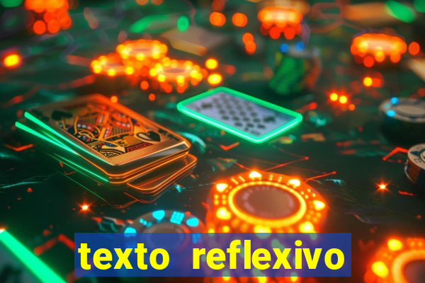 texto reflexivo sobre plantar e colher